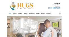 Desktop Screenshot of hugsconstruction.com